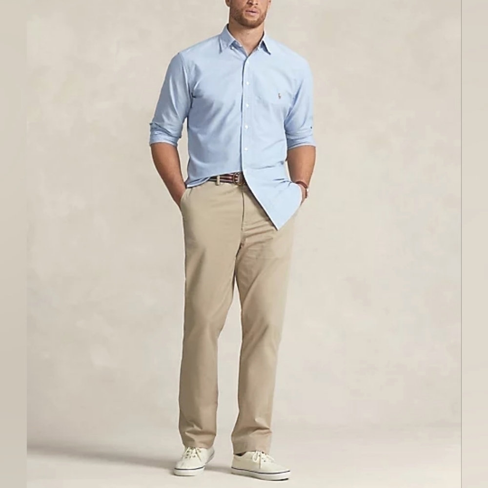 Polo Ralph Lauren Classic Fit Trousers Pants Size 40x28 NWT‎